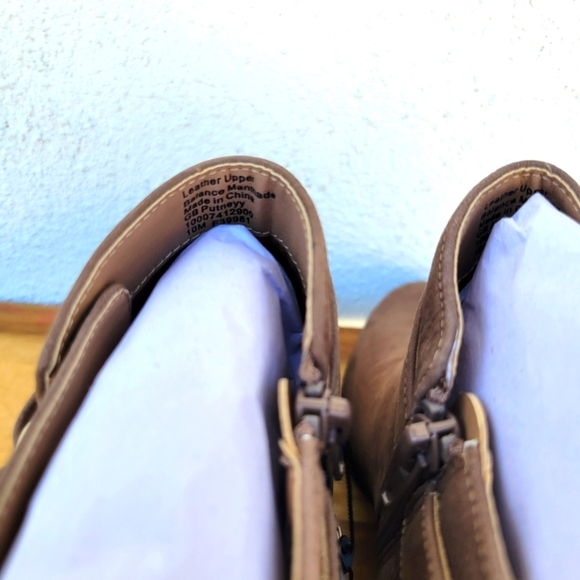 New Giani Bernini Memory Foam Putneyy Taupe Ankle boots Women's Size 10 - Picture 13 of 16